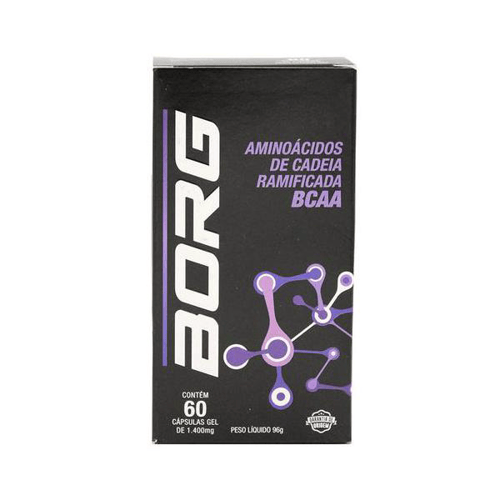 Imagem do produto Borg Bcaa 1400Mg Com 60 Cápsulas