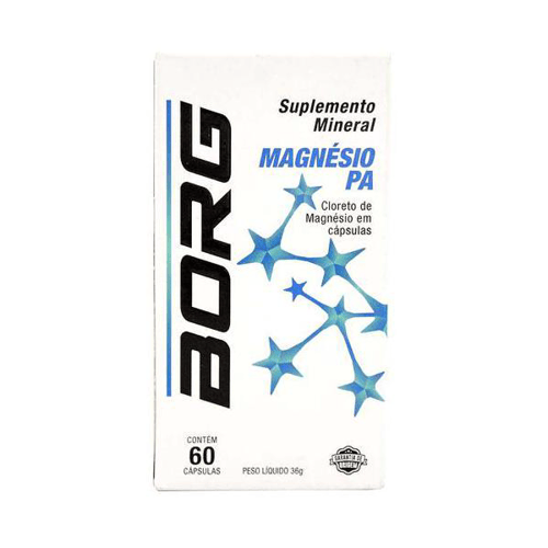Imagem do produto Borg Magnesio Pa Com 60 Cápsulas