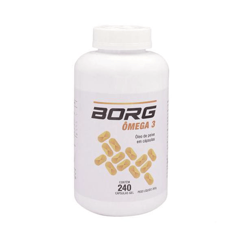 Borg Omega 3 1000Mg Com 240 Cápsulas