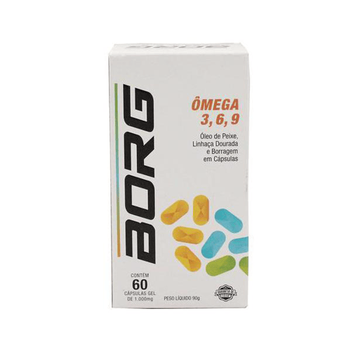 Imagem do produto Borg Ômega 369 1000Mg Com 60 Cápsulas