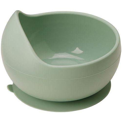 Bowl Em Silicone Com Ventosa Verde 6M+ Buba