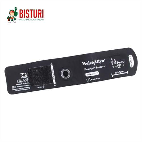 Braçadeira Infantil Reusável Flexiport 7 Welch Allyn