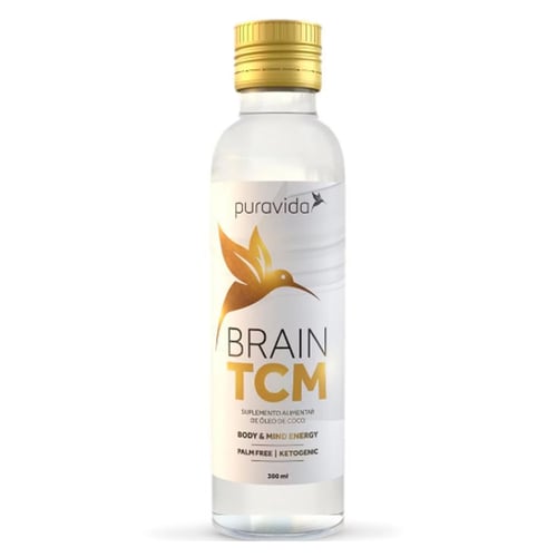 Brain Tcm Óleo De Coco Puravida 300Ml