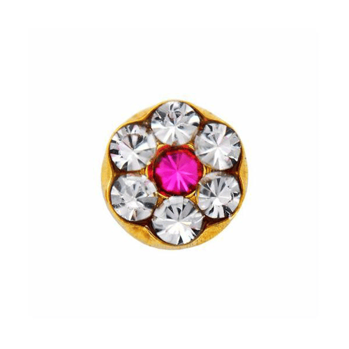 Brinco Studex Dayse Crystal Rose Our