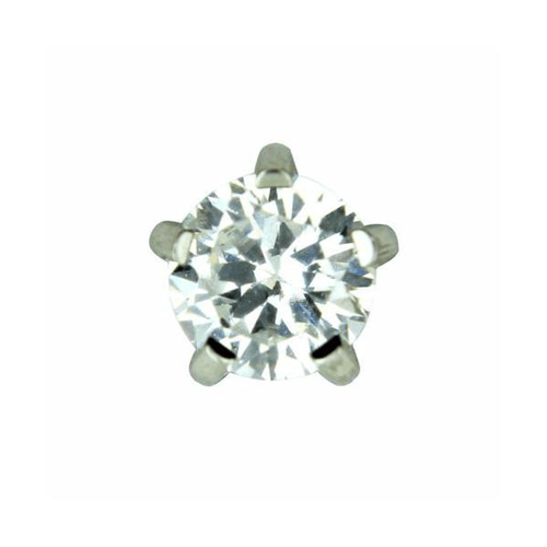 Imagem do produto Brinco Studex Zirconia Med Pedra Br Pr