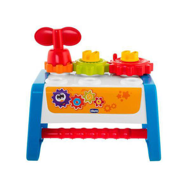 Brinquedo Chicco Mesa E Caixa De Ferramentas 2 Em 1