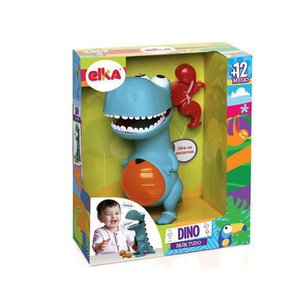 Brinquedo Dino Papa Tudo Elka 12+ Meses