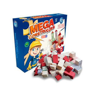 Brinquedo Mega Construções Pais & Filhos Com 76 Peças