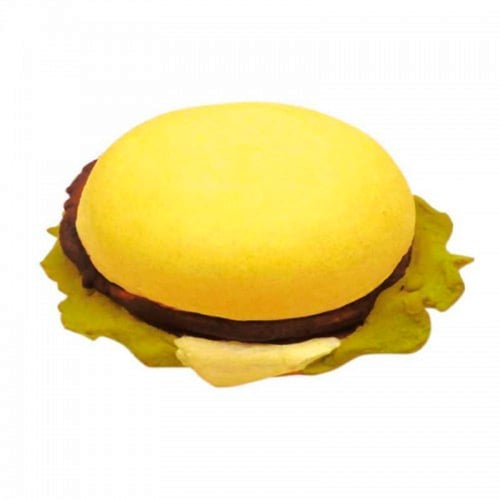 Imagem do produto Brinquedo Veterinário Hambúrguer Látex Colosso Cores Sortidas 1 Unidade