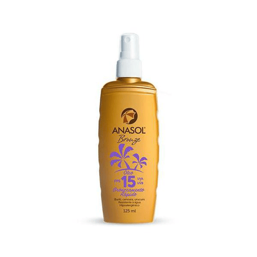 Imagem do produto Bronzeador Anasol Fps15 125Ml Loção