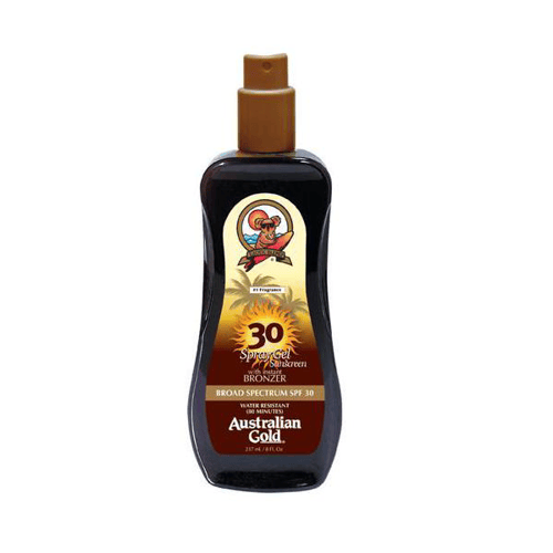 Imagem do produto Bronzeador Australian Gold Instant Bronzer Fps30 Gel Spray 237Ml