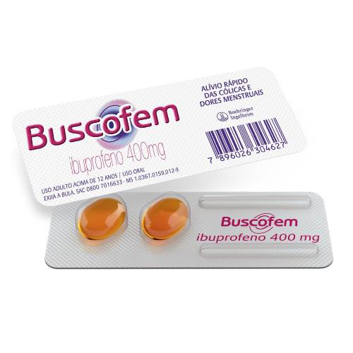 Buscofem - 400Mg 2 Comprimidos