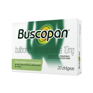 Buscopan 10Mg Com 20 Drágeas