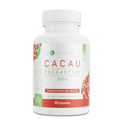 Imagem do produto Cacau Cocoactive Bioroots 300Mg Com 60 Cápsulas
