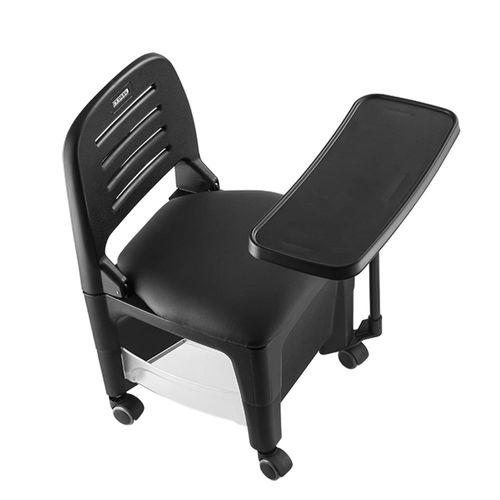 Cadeira Cirandinha Bari Com Rodas Preto Dompel