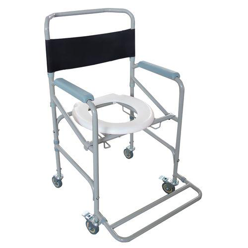 Cadeira De Banho Higienica Adulto Aço Dobravel 100 Kg D40 Dellamed