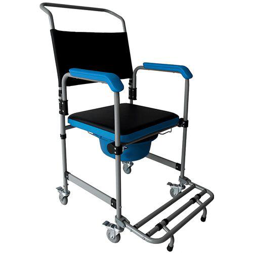 Cadeira De Banho Higienica Dobravel Aço 150 Kg Dellamed D50