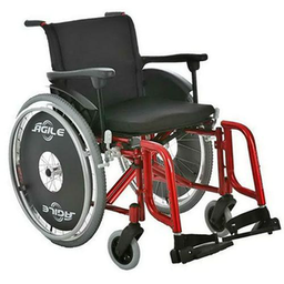 Imagem do produto Cadeira De Rodas Ágile Vermelha 40 Jaguaribe