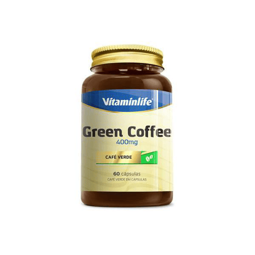 Café Verde Green Coffee Vitamin Life 400Mg 60 Cápsulas