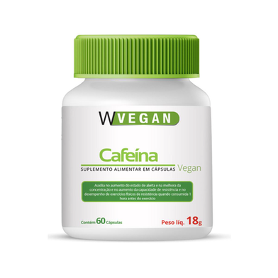 Imagem do produto Cafeina 200Mg 60 Capsulas Wvegan Moriale Odt