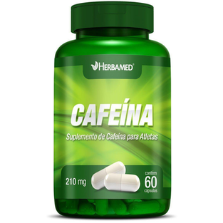 Imagem do produto Cafeina 210Mg 60 Cápsulas Herbamed