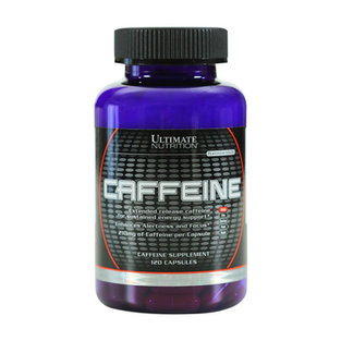 Caffeine 180Mg 120 Capsulas Ultimate Nutrition