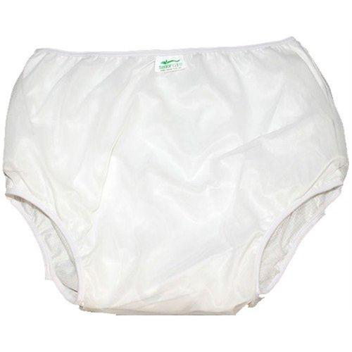 Imagem do produto Calca Plastica Luxo Sem Botão Branco Tam M Senior Care