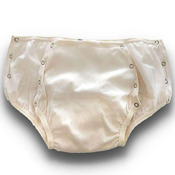 Imagem do produto Calça Plástica Para Incontinência Diamante Aberta Com Botão Tam 40/42 Ce20