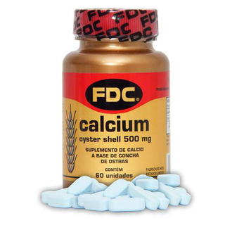 Imagem do produto Calcio - Oyster Shell 500Mg 60 Comprimidos Fdc