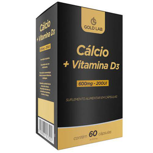 Imagem do produto Calcio Vit D3 C 60 Cps Gold Lab