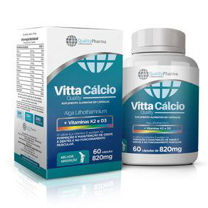 Imagem do produto Cálcio Vitta Quality Pharma Com 60 Cápsulas