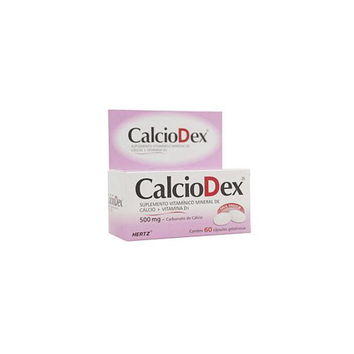 Calciodex - 500Mg 60 Cápsulas Hertz