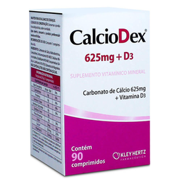 Calciodex 90 Comprimidos Calciodex Com 60 Cápsulas Gelatinosas