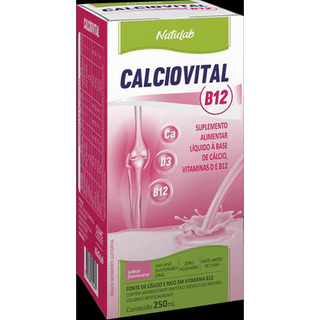 Cálciovital B12 Sabor Framboesa Com 250Ml