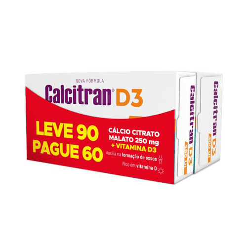 Imagem do produto Calcitran D3 400Ui 90 Comprimidos