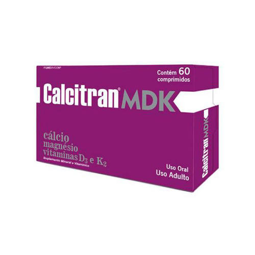 Calcitran Mdk Com 60 Comprimidos