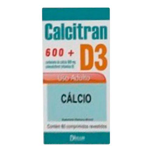 Calcium - D3 600Mg 30 Comprimidos