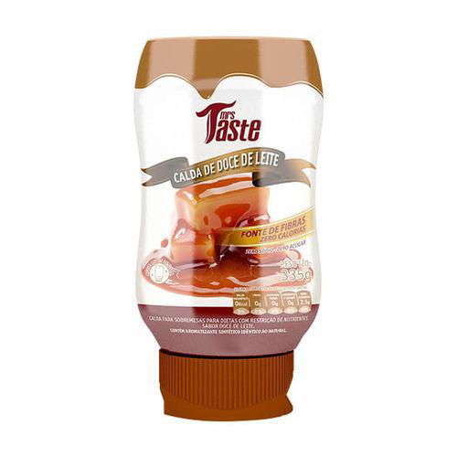 Imagem do produto Calda Sobremesa Doce De Leite 0 Sódio Calorias Mrs Taste