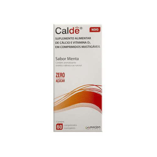 Caldê 1500Mg Marjan 60 Comprimidos Mastigáveis