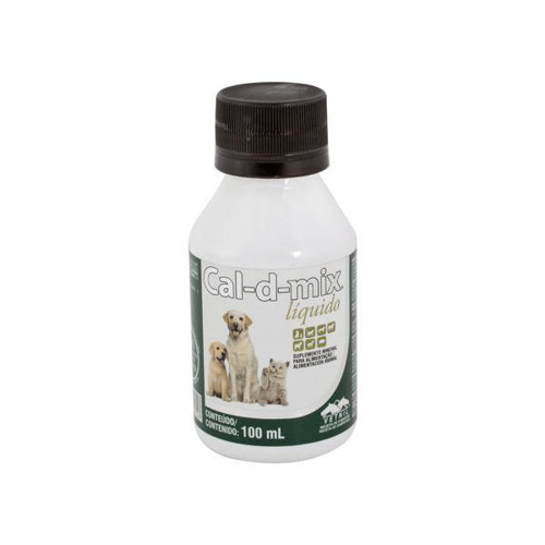 Caldmix Vetnil Uso Veterinário Com 100Ml