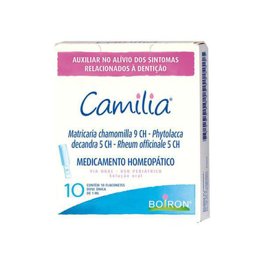 Camilia Medicamento Homeopático Com 10 Flaconetes