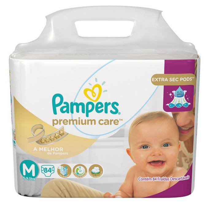 Imagem Complementar do fralda descartável pampers confort sec tamanho p 50 unidades