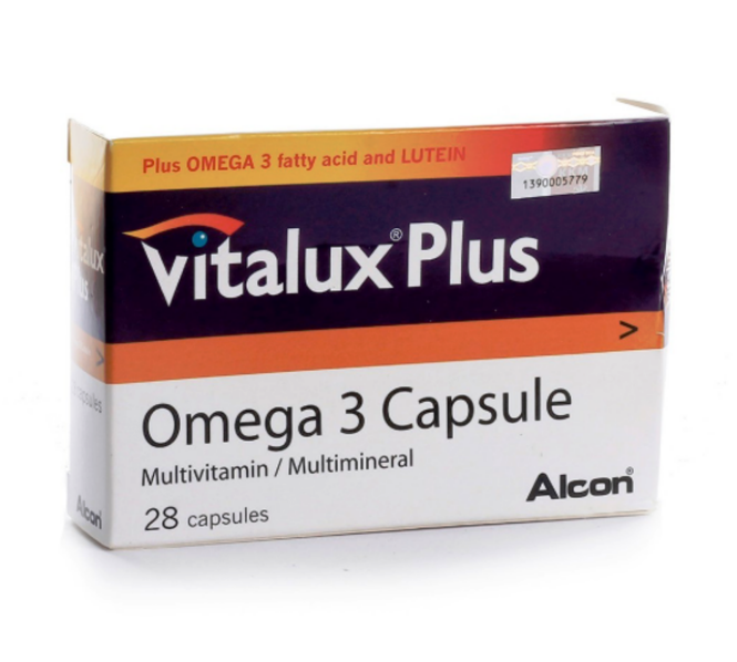 Imagem Complementar do vitalux plus ômega 3 alcon 30 cápsulas