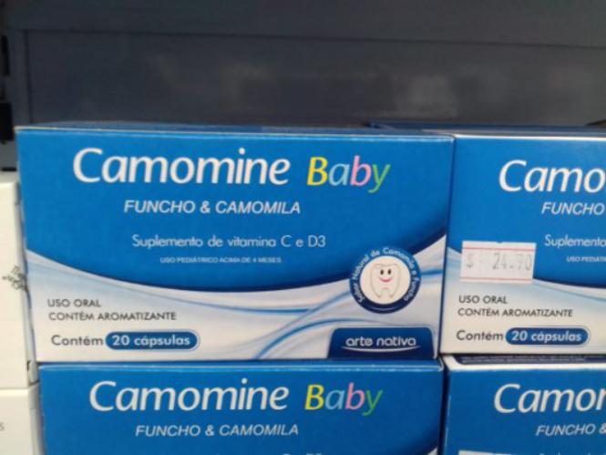 Imagem Complementar do Camomine C Baby 20 Cápsulas