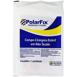 Imagem do produto Campo Cirúrgico Tnt Fenestrado Polarfix Estéril 40 X 40 Cm
