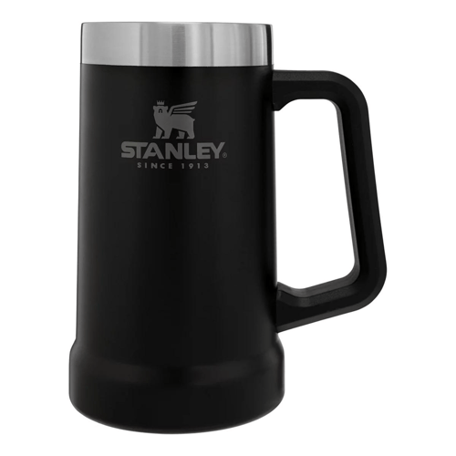 Caneca Térmica De Cerveja Stanley Matte Black 0,709L