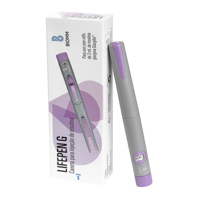 Imagem do produto Caneta Aplicadora De Insulina Lifepen G Para Glargilin Com 1 Unidade