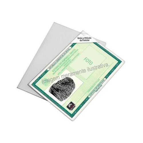 Imagem do produto Capa Protetora Para Rg E Título Eleitor Inovar Capas Com 1 Unidade