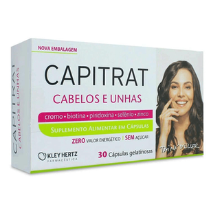 Imagem do produto Capitrat Nutrição Capilar Avançada Com 60 Cápsulas