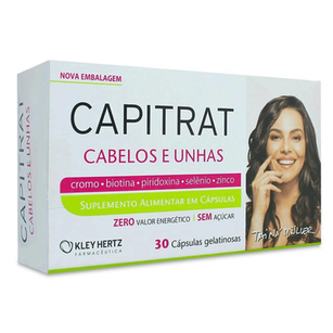 Capitrat Nutrição Capilar Avançada Com 60 Cápsulas